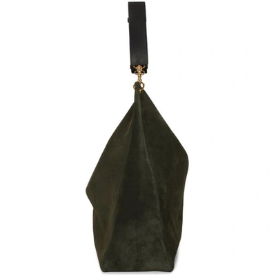 Shop Jw Anderson Green Hobo Pierce Bag