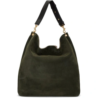 Shop Jw Anderson Green Hobo Pierce Bag