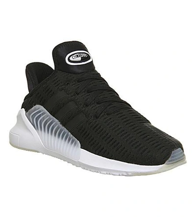 Shop Adidas Originals Climacool 02/17 Mesh Trainers In Core Black White