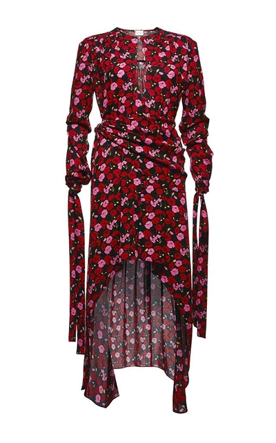 Shop Magda Butrym Gela Floral Printed Dress