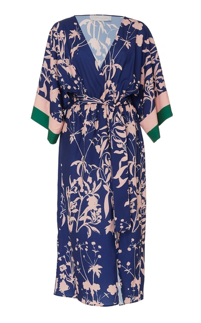 Shop Borgo De Nor Raquel Floral-print Dress