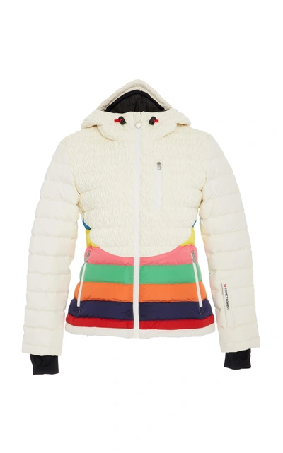 Shop Perfect Moment Vale Quilted Jacket In White