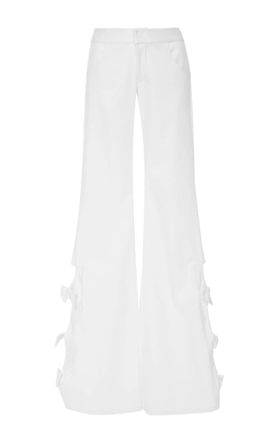 Shop Alexis Alexander Bow Pant In White