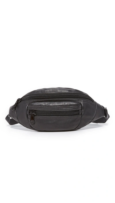 Shop Alexander Wang Gio Fanny Pack In Black