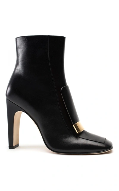 Shop Sergio Rossi The Sr1 Ankle Boots In Black