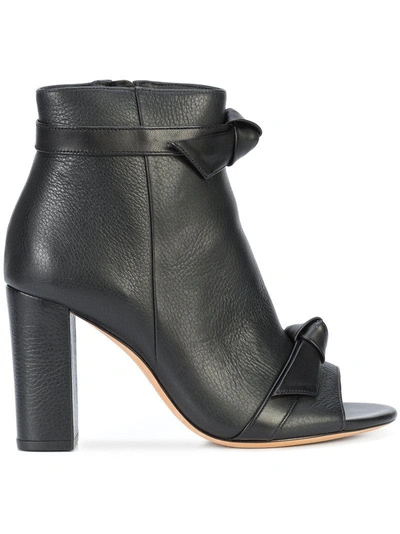 Shop Alexandre Birman Open Toe Bow Boots