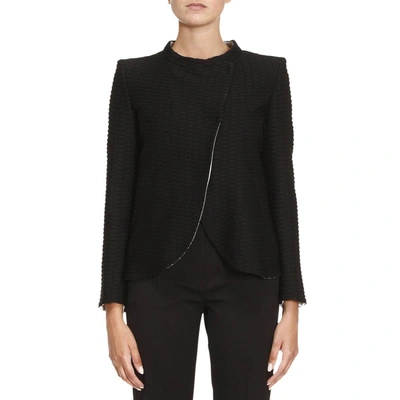 Shop Giorgio Armani Blazer Blazer Women  In Black