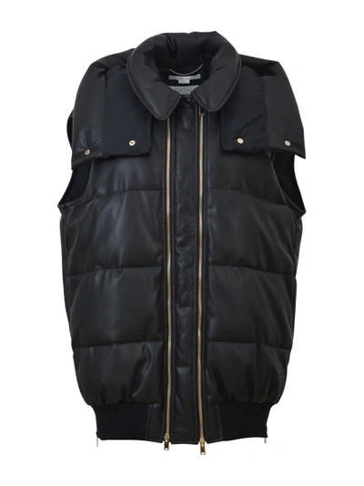 Shop Stella Mccartney Padded Vest In Black