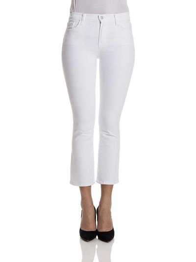Shop J Brand Jbrand - Selena Trousers In White