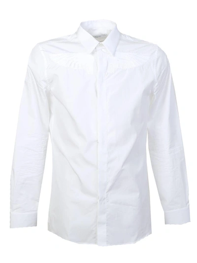 Shop Givenchy White Cotton Shirt