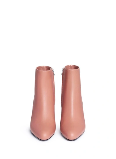 Shop Marni Calfskin Leather Ankle Boots