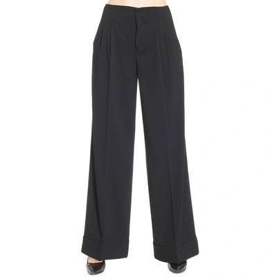 Shop Etro Pants Trouser Woman  In Black