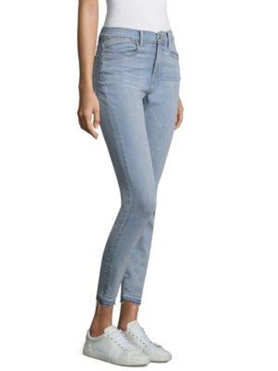 Shop Frame Le Skinny Crop Jeans In Prospect