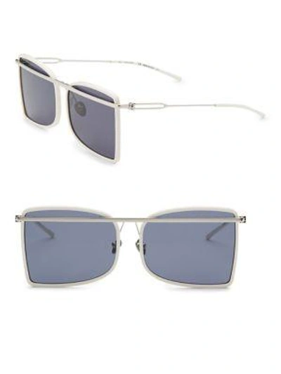 Shop Calvin Klein 205 W39 Nyc Sunglasses In White