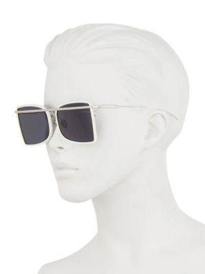 Shop Calvin Klein 205 W39 Nyc Sunglasses In White