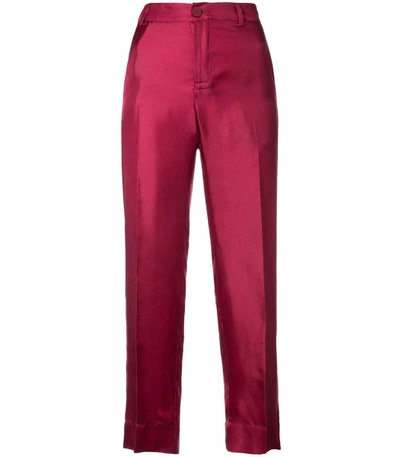 Shop F.r.s For Restless Sleepers Pink Twill Brocade Agon Pant