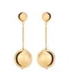 JW ANDERSON GOLD-PLATED EARRINGS,P00266647
