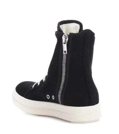 Shop Rick Owens High-top Sneakers In Black