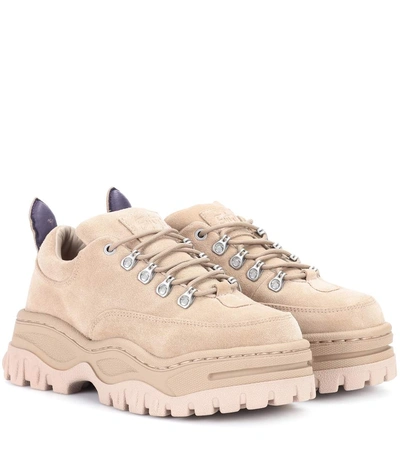 Eytys Angel Suede Trainers In Duee