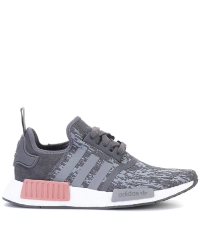 Shop Adidas Originals Nmd_r1 Sneakers In Grefiv