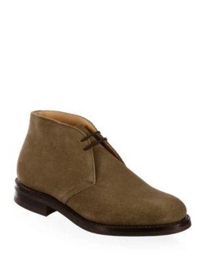 Shop Church's Ryder Leather Chukka Boots In Mud