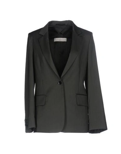 Shop Golden Goose Suit Jackets In Dark Green