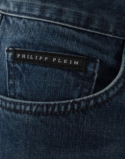 Shop Philipp Plein Biker Straight Cut "san"