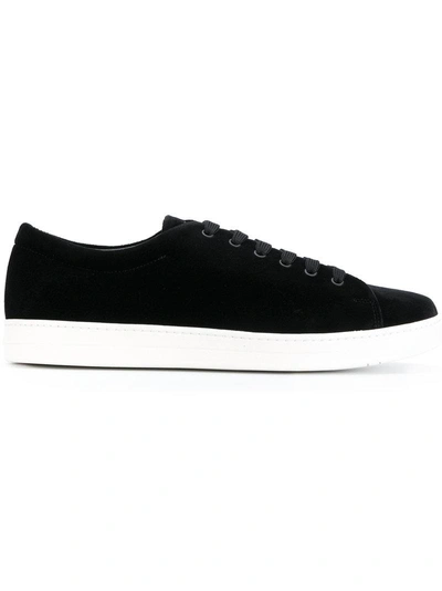 Shop Prada Lace-up Sneakers