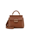 Roger Vivier Viv' Cabas Small Aus Leder In Brown