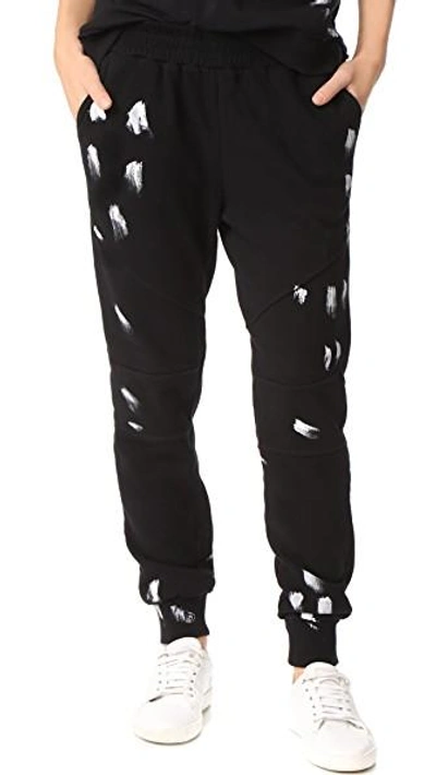 Shop Generation Love Humphrey Paint Smudge Sweatpants In Black
