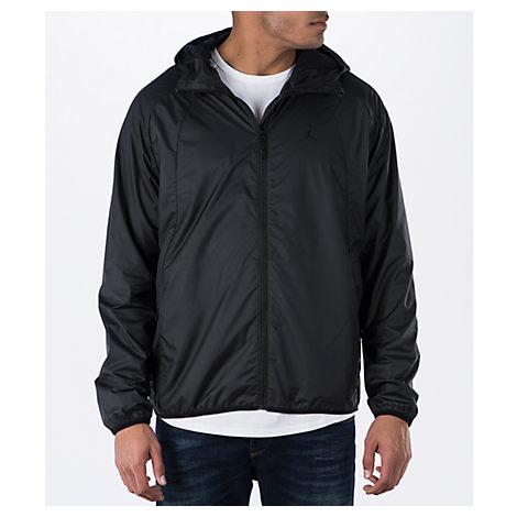 black jordan windbreaker jacket