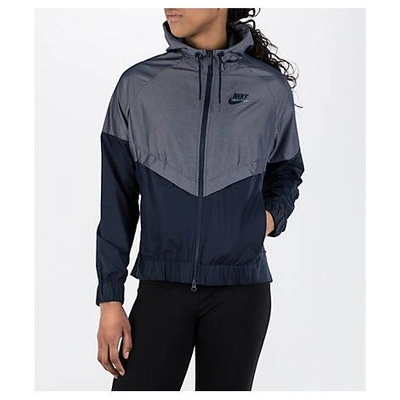 Shop Nike Women's Sportswear Ripstop Windrunner Jacket, Black