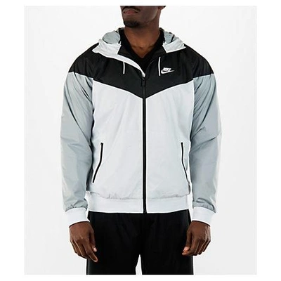 Shop Nike Men's Sportswear Windrunner Full-zip Jacket, White