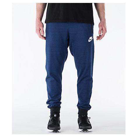 Nike Men's Av15 Knit Jogger Pants, Blue | ModeSens