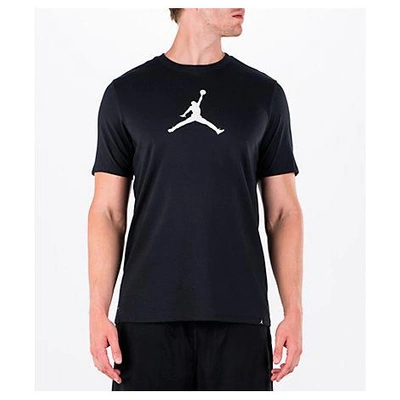 Shop Nike Men's Air Jordan Dry 23/7 Basketball T-shirt, Black