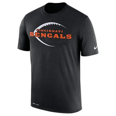 Shop Nike Men's Cincinnati Bengals Nfl Legend Icon T-shirt, Black