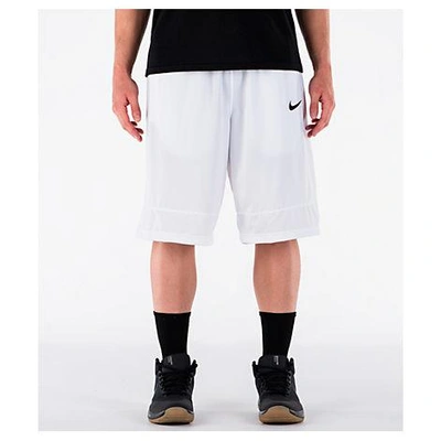 Shop Nike Men's Fastbreak Basketball Shorts, White