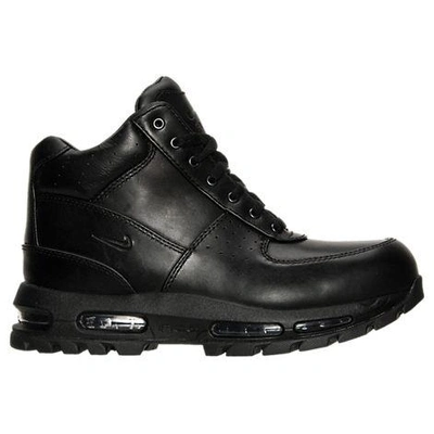 Shop Nike Men's Air Max Goadome Boots In Black