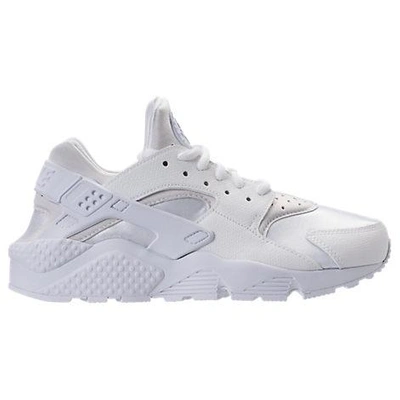 Shop Nike Women's Air Huarache Casual Shoes In White/white