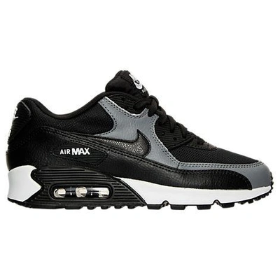 Shop Nike Women's Air Max 90 Running Shoes, Black