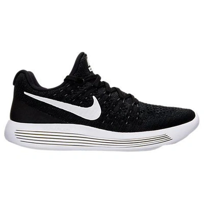 Shop Nike Women's Lunarepic Low Flyknit 2 Running Shoes, Black - Size 6.0