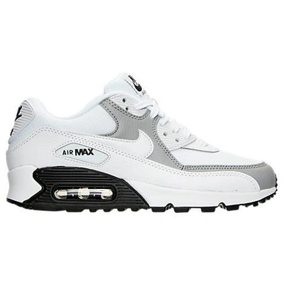 Shop Nike Women's Air Max 90 Running Shoes, White