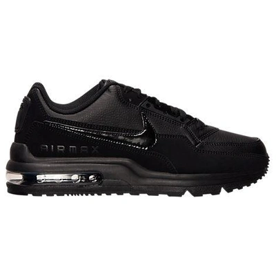 Shop Nike Men's Air Max Ltd 3 Casual Shoes In Black/black