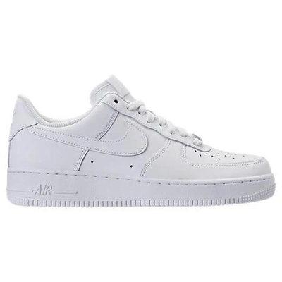 Shop Nike Men's Air Force 1 Low Casual Shoes (limited Sizes Available) In White/white