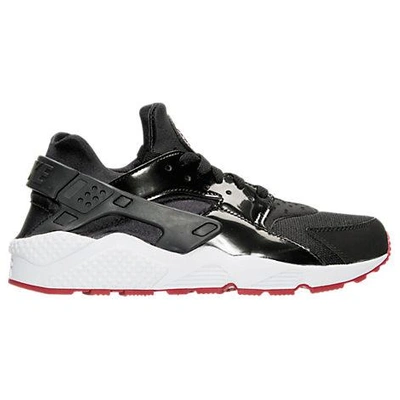 Shop Nike Men's Air Huarache Run Running Shoes, Black