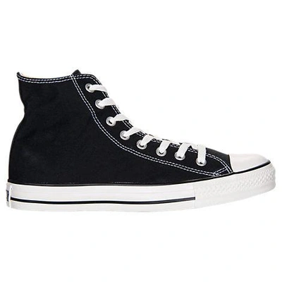Shop Converse Men's Chuck Taylor All Star High Top Casual Shoes In Black
