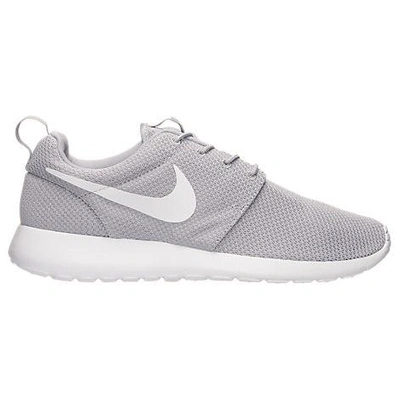 Shop Nike Men's Roshe One Casual Shoes In Grey