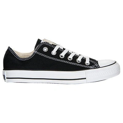 Shop Converse Women's Chuck Taylor Low Top Casual Shoes (big Kids' Sizes Available) In Black
