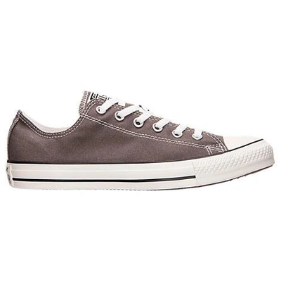Shop Converse Women's Chuck Taylor Low Top Casual Shoes In Grey