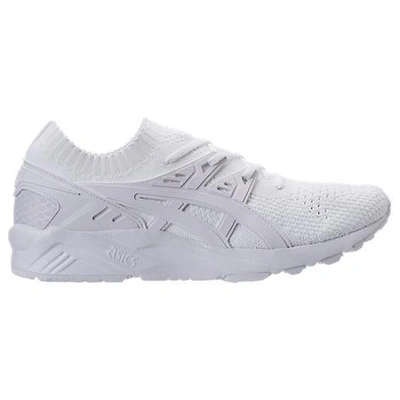 Shop Asics Men's Gel-kayano Trainer Knit Low Casual Shoes, White